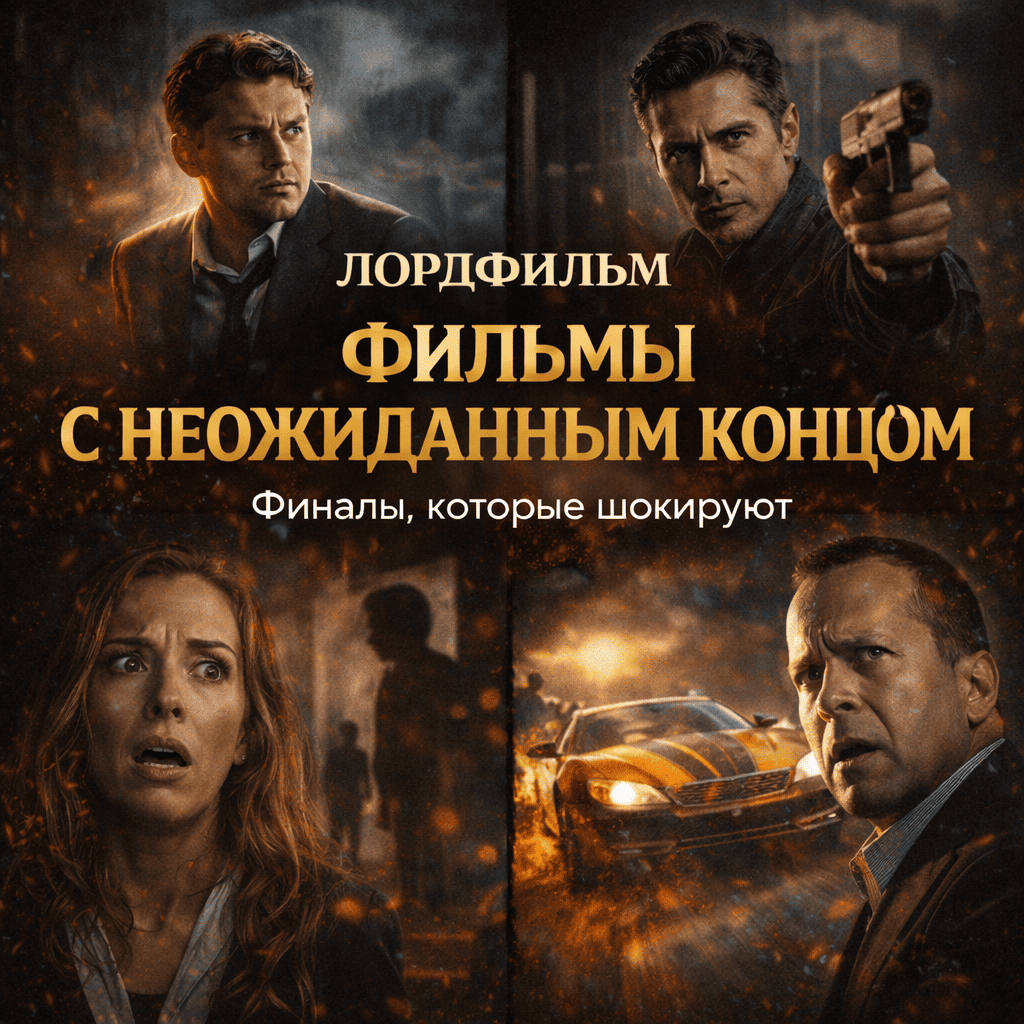 Фильмы с неожиданным концом на Лордфильм
