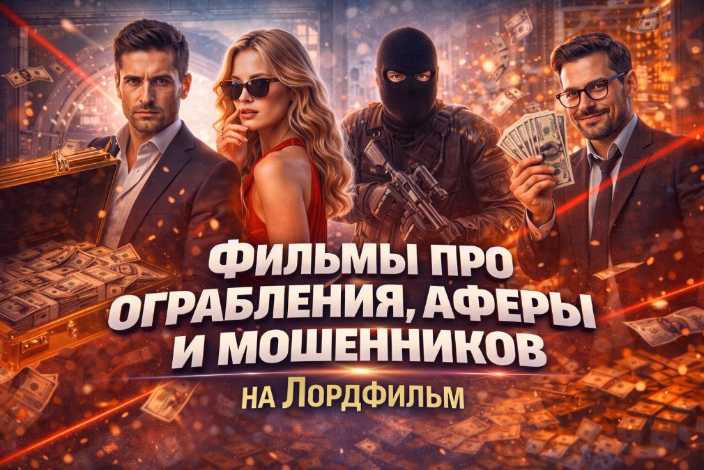 Фильмы про ограбления, аферы и мошенников на Лордфильм